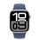 Смарт-годинник Apple Watch Series 10 GPS 42mm Silver Alu. Case w. Denim Sport Band - M/L (MWWC3) - фото 2