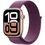 Смарт-годинник Apple Watch Series 10 GPS 42mm Rose Gold Aluminum Case w. Plum Sport Loop (MWWK3) - фото 1