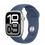 Смарт-годинник Apple Watch Series 10 GPS + Cellular 42mm Silver Alu. Case w. Denim Sport Band - M/L (MWX43) - фото 1