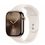 Смарт-часы Apple Watch Series 10 GPS + Cellular 46mm Gold Titanium Case w. Starlight Sport Band - M/L (MWYY3) - фото 1