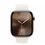 Смарт-часы Apple Watch Series 10 GPS + Cellular 46mm Gold Titanium Case w. Starlight Sport Band - M/L (MWYY3) - фото 2