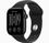 Смарт-годинник Apple Watch Series 12 GPS 46mm Black Aluminum Case with Black Sport Band M/L (MJEL4) - фото 1