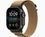 Смарт-годинник Apple Watch Ultra 4 Black Titanium Case with Dark Olive Alpine Loop - Small (MJCT4+MKDW4) - фото 1