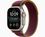 Смарт-часы Apple Watch Ultra 4 Natural Titanium Case with Burgundy Trail Loop - M/L (MJCR4+MK8H4) - фото 1