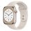 Apple Watch Series 8 GPS 45mm Starlight Aluminium Case w. Starlight S. Band - S/M (MNUP3) - фото 1