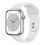 Смарт-годинник Apple Watch Series 8 GPS 45mm Silver Aluminum Case with White S. Band (MP6N3) - фото 1
