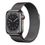 Смарт-годинник Apple Watch Series 8 GPS + Cellular 41mm Graphite S. Steel Case w. Milanese Loop Graphite (MNJL3/MNJM3) - фото 1