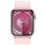 Apple Watch Series 9 GPS 41mm Pink Aluminum Case w. Light Pink S. Loop (MR953) - фото 2