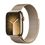 Apple Watch Series 9 GPS + Cellular 41mm Gold S. Steel Case w. Gold Milanese Loop (MRJ73) - фото 1