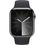 Apple Watch Series 9 GPS + Cellular 41mm Graphite S. Steel Case w. Midnight Sport Band - S/M (MRJ83) - фото 2