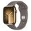 Apple Watch Series 9 GPS + Cellular 45mm Gold S. Steel Case w. Clay Sport Band - M/L (MRMT3) - фото 1