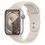 Apple Watch Series 9 GPS + Cellular 45mm Starlight Alu. Case w. Starlight Sport Band - M/L (MRM93) - фото 1