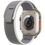 Apple Watch Ultra 2 GPS + Cellular 49mm Titanium Case with Green/Gray Trail Loop - M/L (MRF43) - фото 3