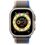 Смарт-часы Apple Watch Ultra GPS + Cellular 49mm Titanium Case with Blue/Gray Trail Loop - S/M (MNHE3/MNHL3) - фото 2