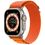 Смарт-часы Apple Watch Ultra GPS + Cellular 49mm Titanium Case with Orange Alpine Loop - Large (MQEV3/MQFM3) - фото 1
