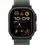 Apple Watch Ultra 2 2024 GPS + Cellular 49mm Black Titanium Case with Green Trail Loop - S/M (MYTJ3+MYQ33) - фото 2