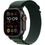 Apple Watch Ultra 2 2024 GPS + Cellular 49mm Black Titanium Case with Dark Green Alpine Loop - Large (MX4T3) - фото 1