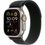 Apple Watch Ultra 2 2024 GPS + Cellular 49mm Natural Titanium Case with Black Trail Loop - S/M (MYT73+MXTQ3) - фото 1