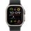 Apple Watch Ultra 2 2024 GPS + Cellular 49mm Natural Titanium Case with Black Trail Loop - S/M (MYT73+MXTQ3) - фото 2