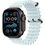 Apple Watch Ultra 2 2024 GPS + Cellular 49mm Black Titanium Case with Ice Blue Ocean Band (MYTC3+MYP83) - фото 1