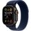Apple Watch Ultra 2 2024 GPS + Cellular 49mm Black Titanium Case with Blue Trail Loop - M/L (MYTJ3+MYQ83) - фото 1