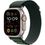Apple Watch Ultra 2 2024 GPS + Cellular 49mm Natural Titanium Case with Dark Green Alpine Loop - Large (MYT33+MXMW3) - фото 1