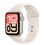Apple Watch SE 3 GPS + Cellular 40mm Starlight Aluminum Case with Starlight Sport Band - S/M (MEP64) - фото 1