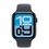 Apple Watch SE 3 GPS 44mm Midnight Aluminum Case with Midnight Sport Band - M/L (MEHQ4) - фото 2