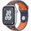 Смарт-годинник Apple Watch Series 10 GPS 46mm Silver Aluminum Case w. Blue Flame Nike Sport Band - M/L (MWX03+MYLC3) - фото 1