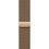 Apple Watch Series 11 GPS + Cellular 42mm Natural Titanium Case with Gold Milanese Loop (MF9H4+MGJ04) - фото 3