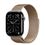 Apple Watch Series 11 GPS + Cellular 46mm Slate Titanium Case with Gold Milanese Loop - M/L (MFC14+MGJ54) - фото 1
