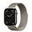 Apple Watch Series 11 GPS + Cellular 46mm Natural Titanium Case with Natural Milanese Loop - M/L (MFD04) - фото 1