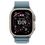 Apple Watch Ultra 3 GPS + Cellular 49mm Natural Titanium Case with Light Blue Alpine Loop - Medium (MEWM4) - фото 2