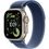 Apple Watch Ultra 3 GPS + Cellular 49mm Natural Titanium Case with Blue/Bright Blue Trail Loop - M/L (MEWU4) - фото 1