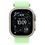 Apple Watch Ultra 3 GPS + Cellular 49mm Natural Titanium Case with Neon Green Ocean Band (MF1V4+MGCF4) - фото 2