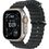 Apple Watch Ultra 3 GPS + Cellular 49mm Natural Titanium Case with Black Ocean Band (MF1V4+MXTL3) - фото 1