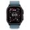 Apple Watch Ultra 3 GPS + Cellular 49mm Black Titanium Case with Light Blue Alpine Loop - Medium (MF254+MG9L4) - фото 2