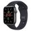 Apple Watch SE GPS + Cellular 44mm S. Gray Aluminum Case w. Midnight Sport Band (MKRR3) - фото 1