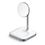 Бездротовий зарядний пристрій Satechi Aluminum 2 in 1 Magnetic Wireless Charging Stand Space Gray (ST-WMCS2M) - фото 1