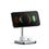 Бездротовий зарядний пристрій Satechi Aluminum 2 in 1 Magnetic Wireless Charging Stand Space Gray (ST-WMCS2M) - фото 2