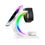 Беспроводное зарядное устройство T17 3 in 1 RGB Light (White) - фото 2