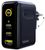Сетевое зарядное устройство Baseus PicoGo AE21 100W (2Type-C + USB) + Кабель Type-C to Type-C 100W (1.5m) (black) (E0121B00) - фото 1