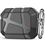 Ударостійкий футляр Titan Armor для навушників Airpods Pro 2 / Pro (Black) - фото 1