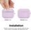 Чехол Elago Silicone Hang Case Lavender for Airpods Pro 2nd Gen (EAPP2SC-HANG-LV) - фото 2