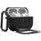 Чохол UAG для AirPods Pro (Gen 3, 2025) with Built-in Phone Stand Monarch Black/Silver (104131114034) - фото 3