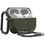Чохол UAG для AirPods Pro (Gen 3, 2025) with Built-in Phone Stand Monarch Olive Drab/Silver (104131117233) - фото 3