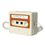 Чохол Elago Cassette Tape Case Classic White for Airpods Pro 2nd Gen (EAPP2TAPE-CWHRD+STR-IV) - фото 1