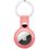 Чохол для AirTag Leather Key Ring, Pink Sand - фото 1