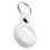 Чохол для AirTag Leather Key Ring, White - фото 2