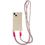 Чехол TPU CrossBody with straps для Apple iPhone 15 (6.1") (Antique White) - фото 1
